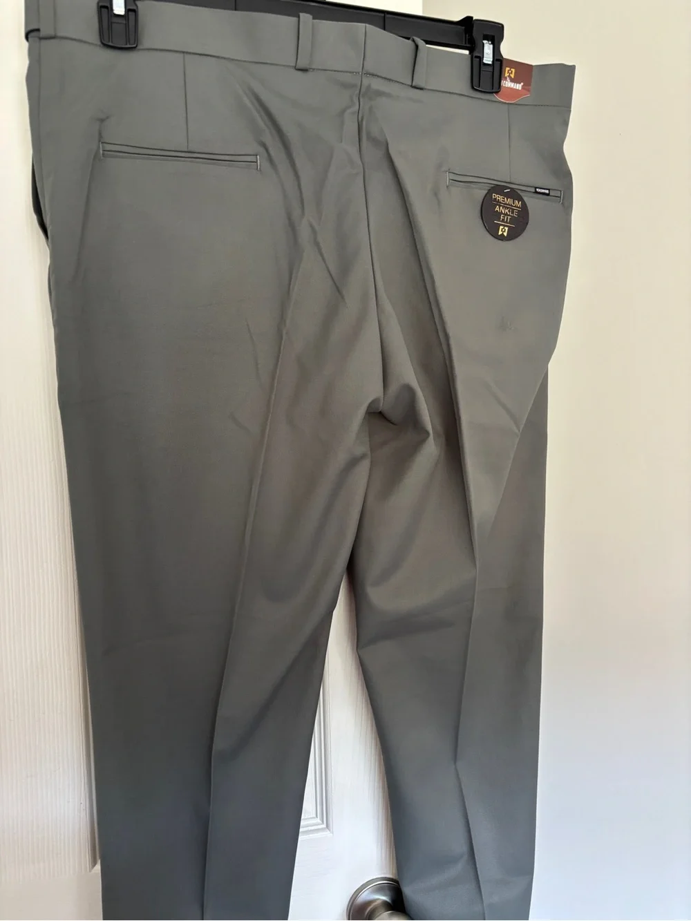High Command Men’s Charcoal Gray Formal Dress Pants Size 40 Brand New