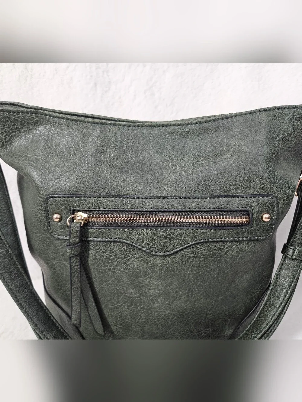 No Brand green faux