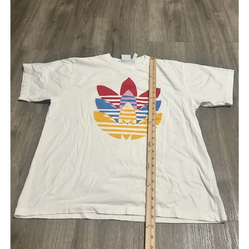 Men’s Rare Adidas Tri-Trefoil T-shirt Large
