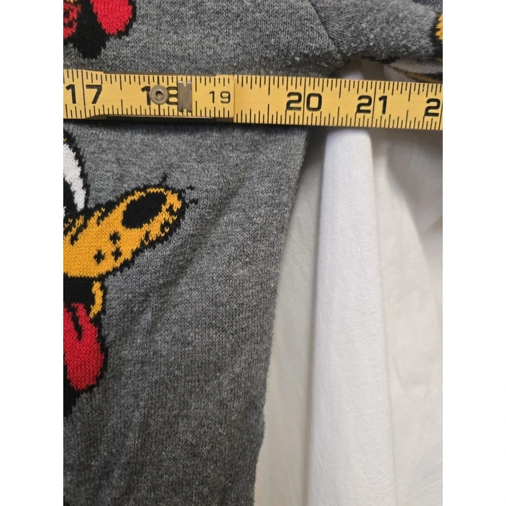 Disney Store Pluto Dog 90th Anniversary Varsity Grey Cardigan Adult