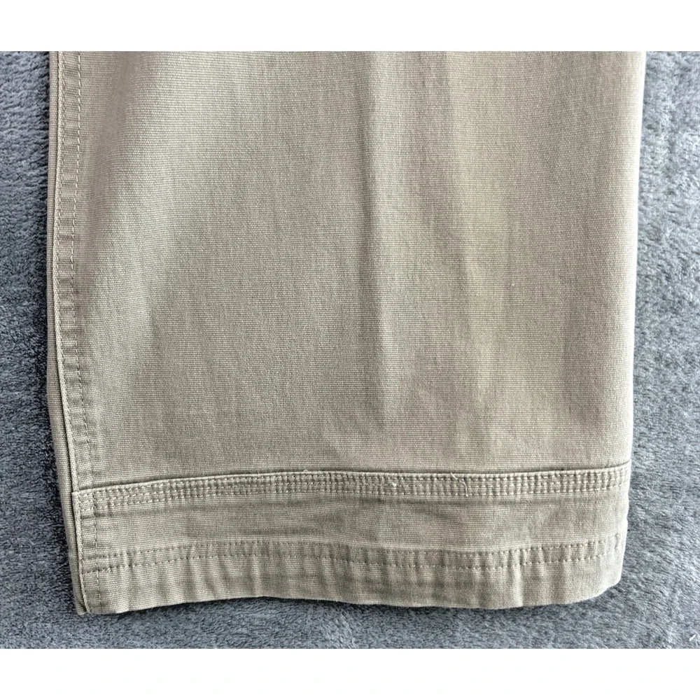 Prana‎ Breathe 36 X 32 Khaki Jeans Pants Carpenter Utility Relaxed Fit Outdoor