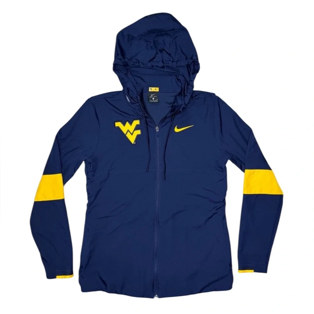 WVU Nike Dri-Fit track jacket