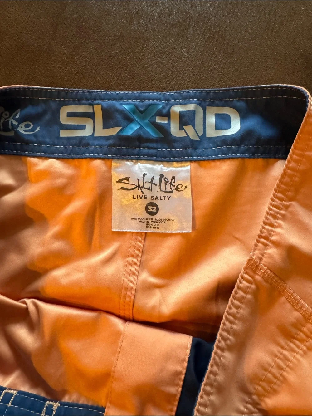Salt Life bright orange