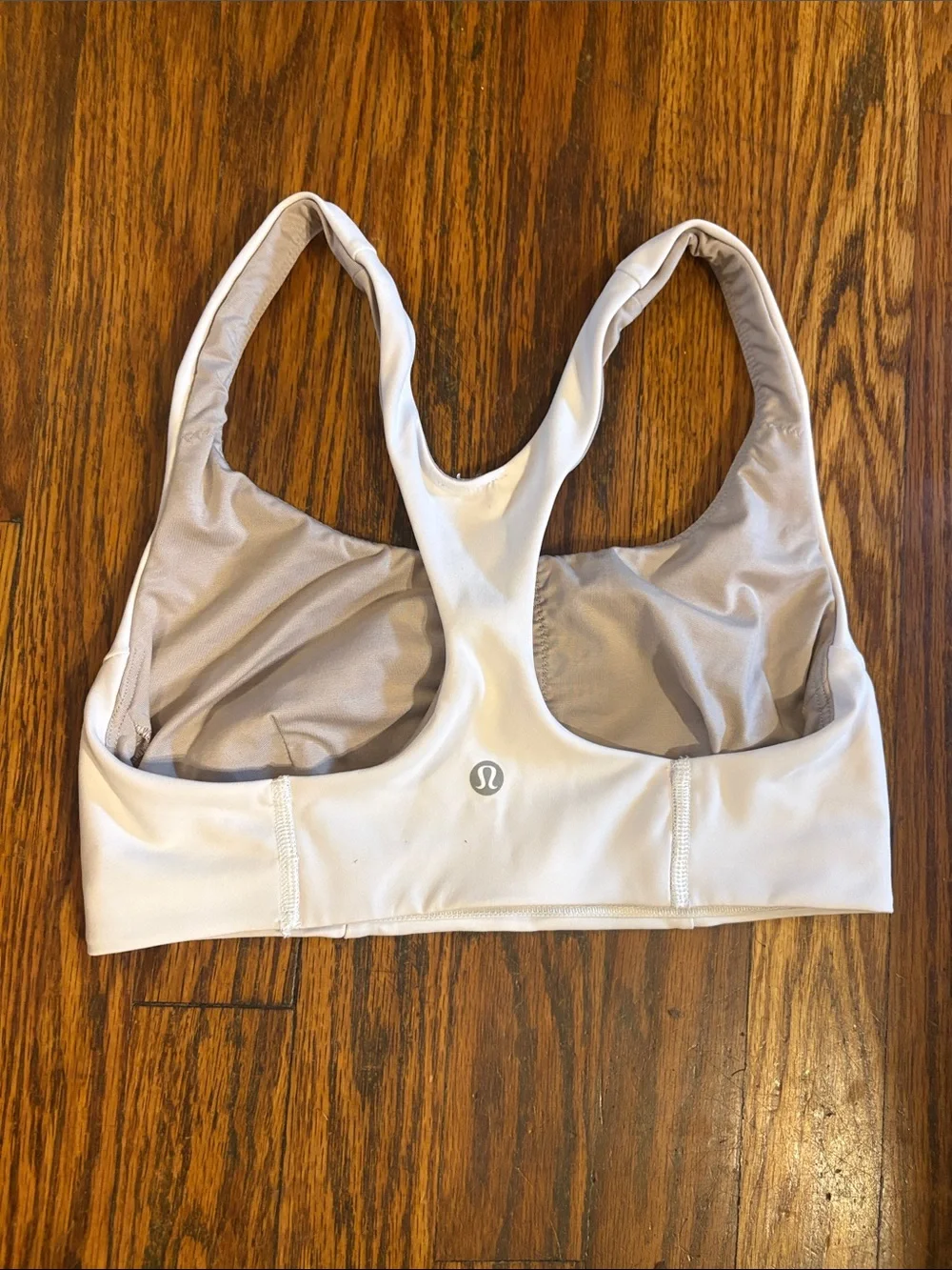 🎉Lululemon athletica White Racerback Sports Bra