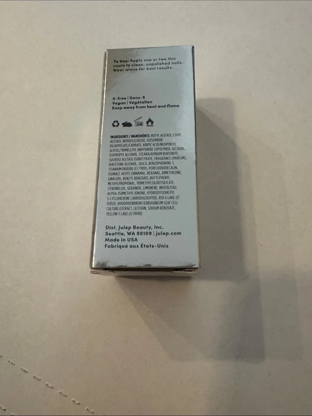 Julep take a breather oxygen nail treatment