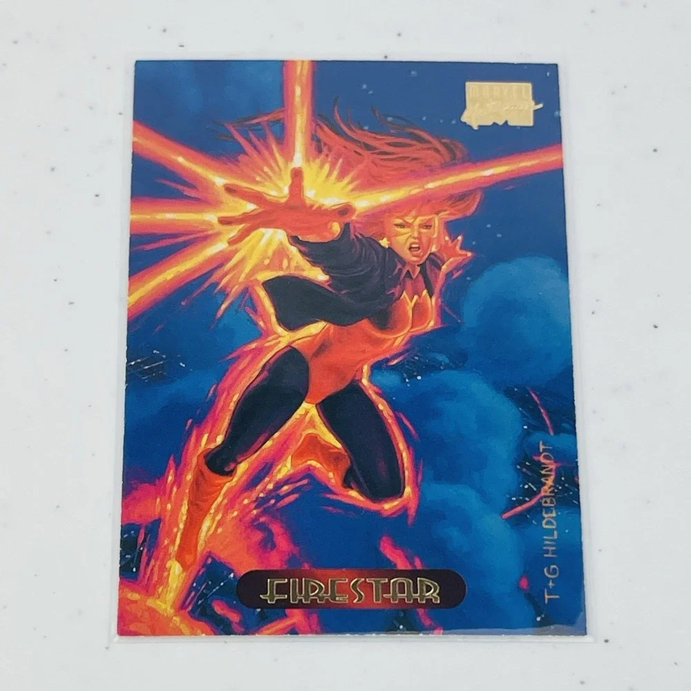1994 Fleer Marvel Masterpieces #38 Firestar Trading Card Hildebrandt