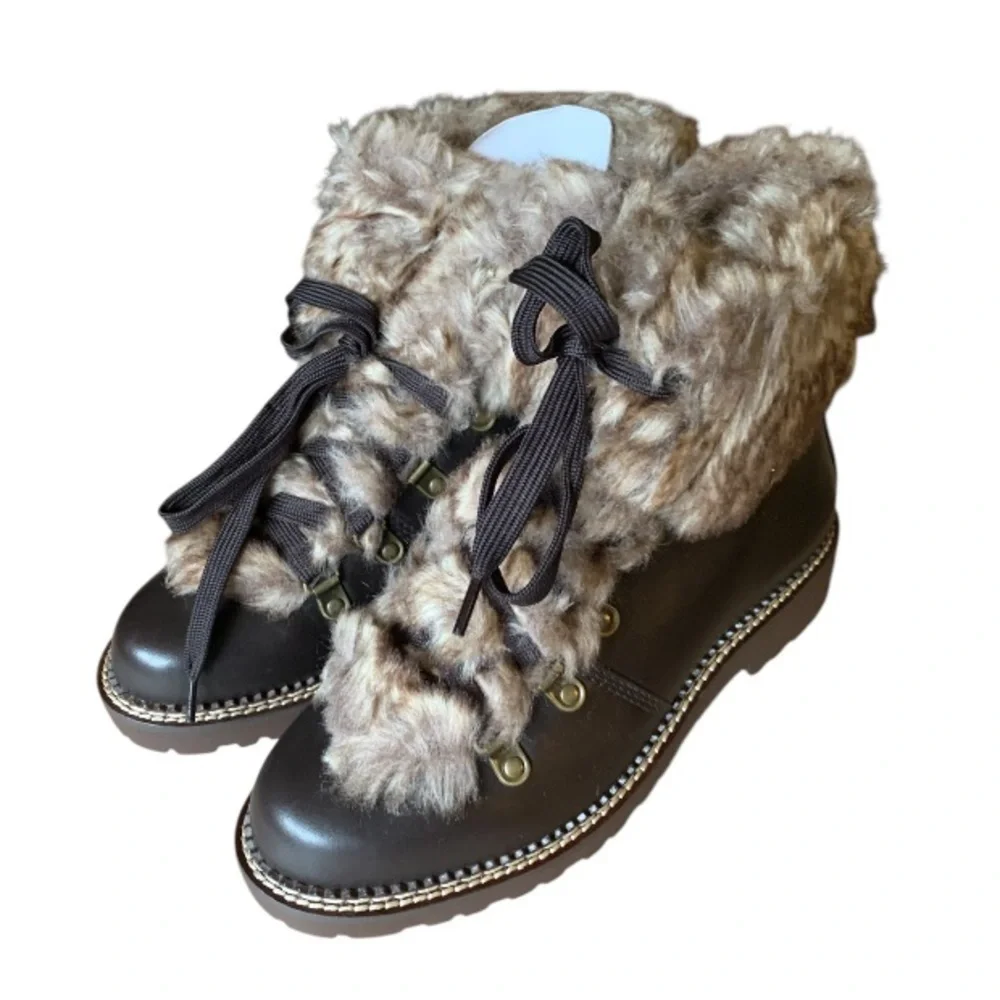 Lands End faux tipped taken