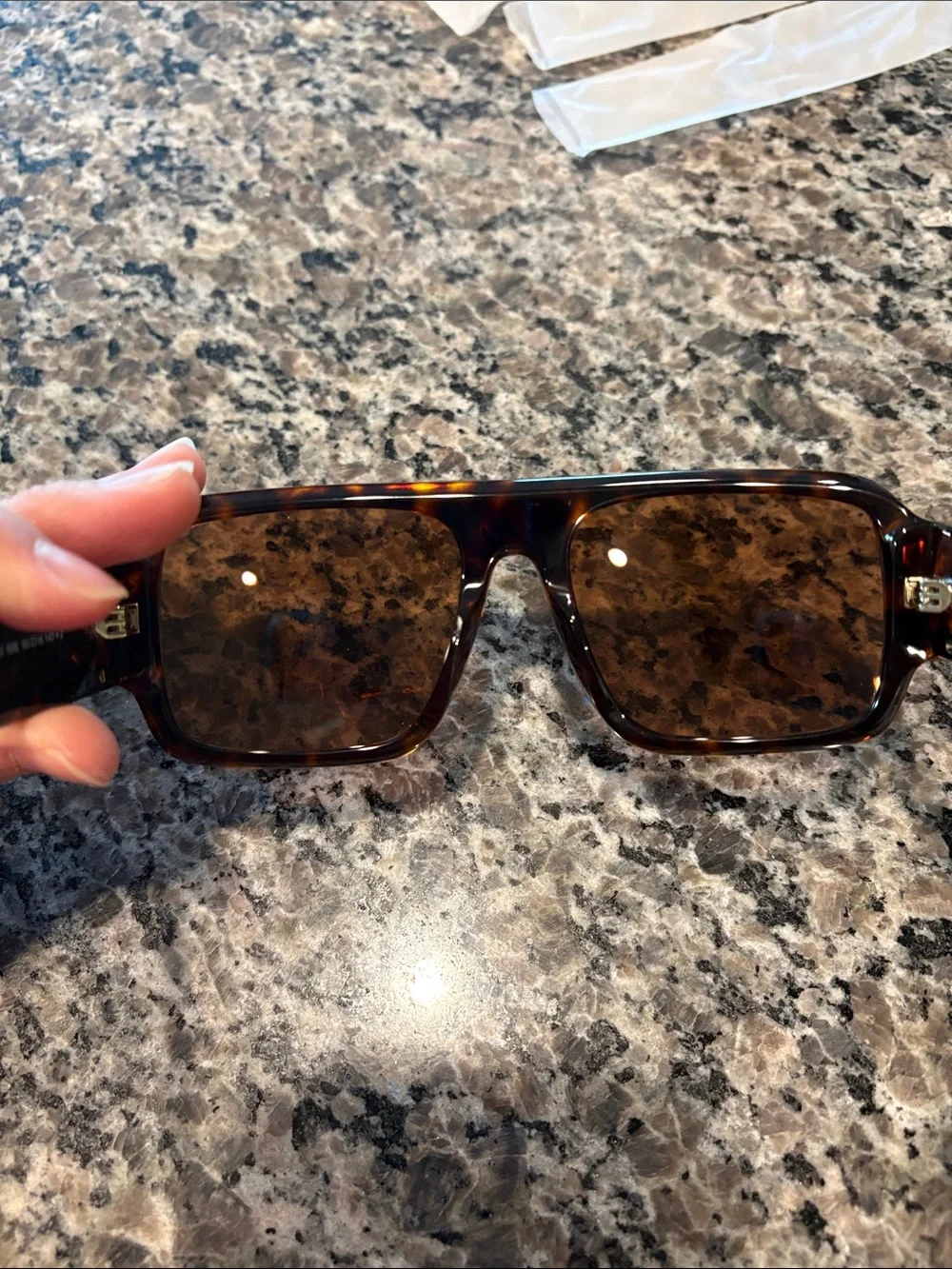 MCM tan leather