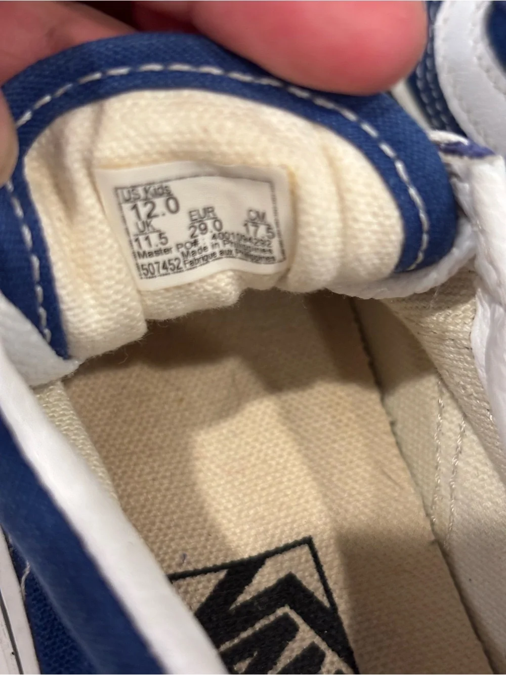 Vans low top