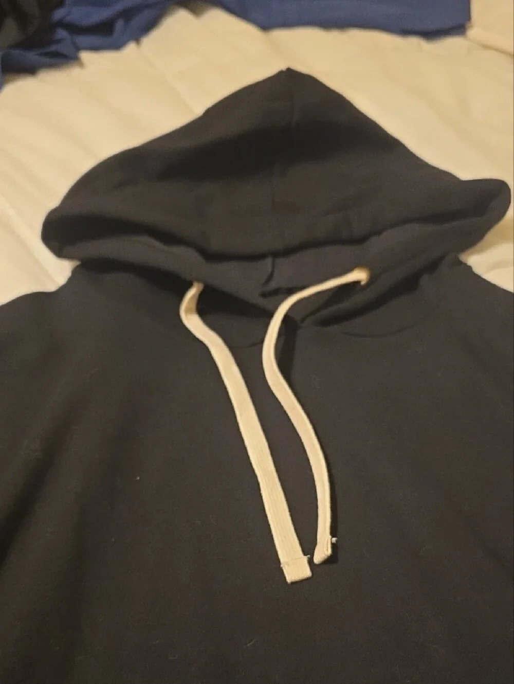 Classic Black Crewneck Hoodie Sweater