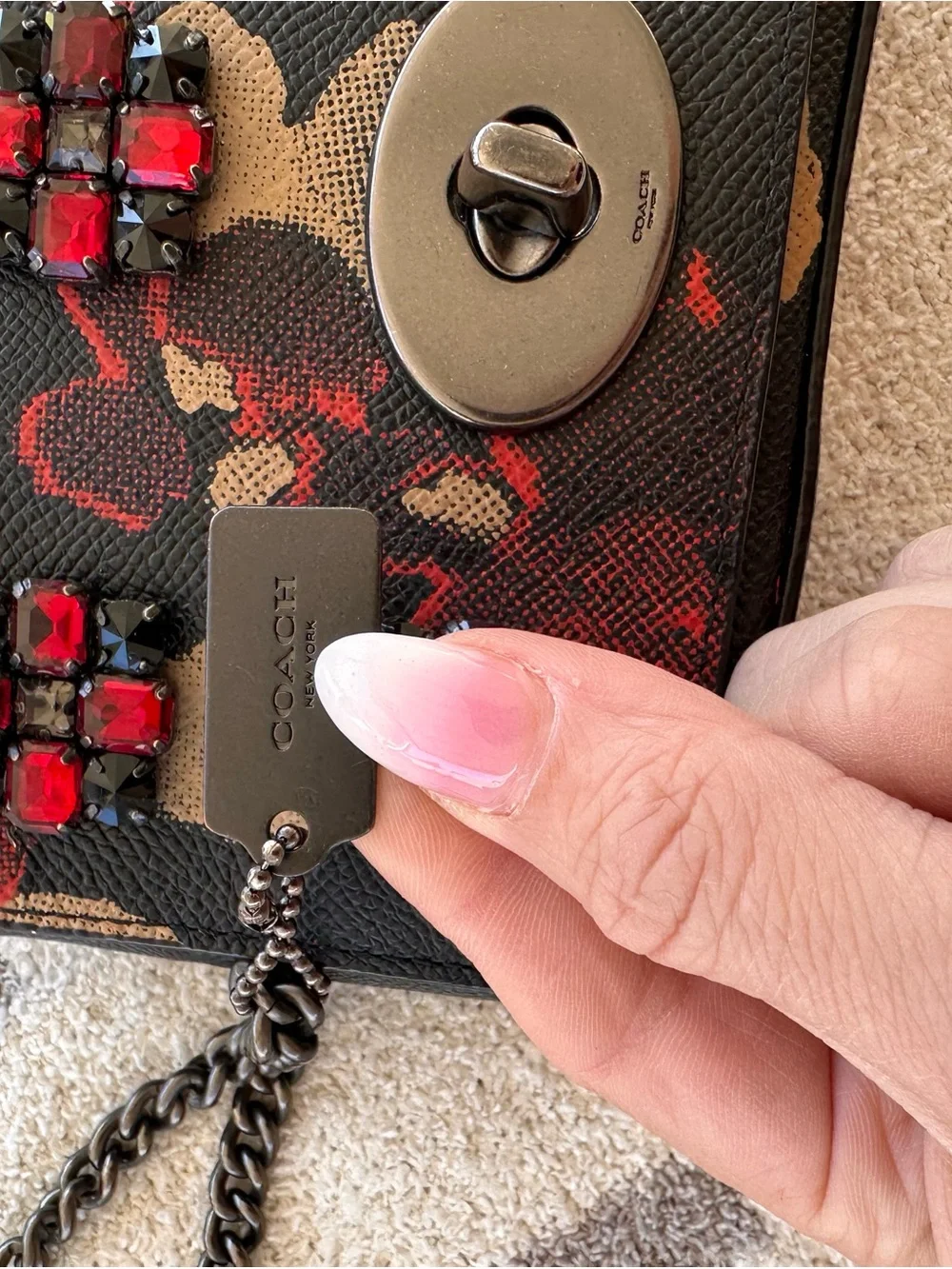 Coach compact mini