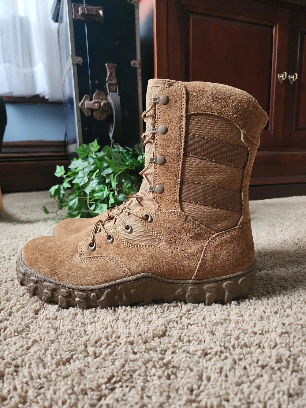 Rocky rugged leather