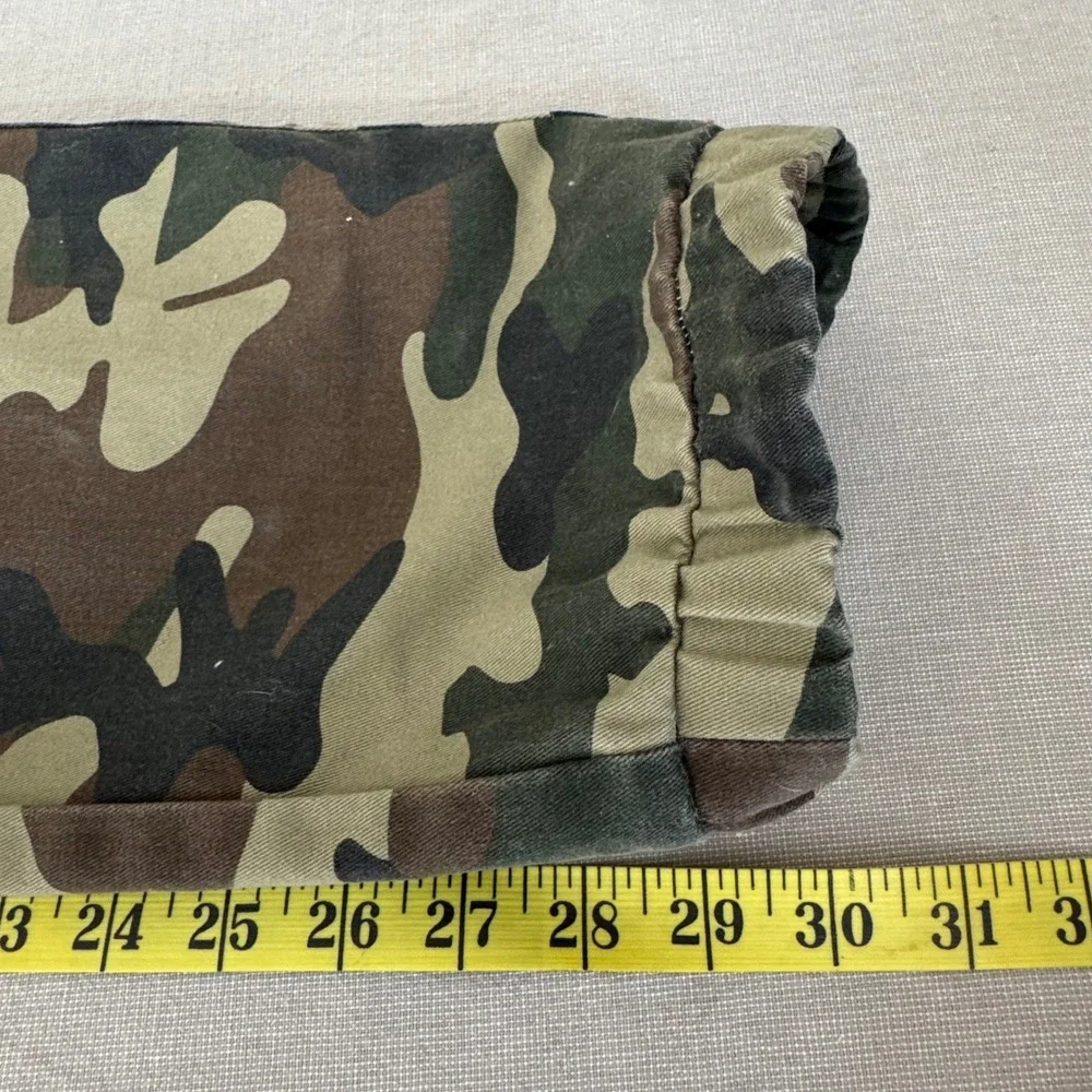 True Religion camo ankle waist