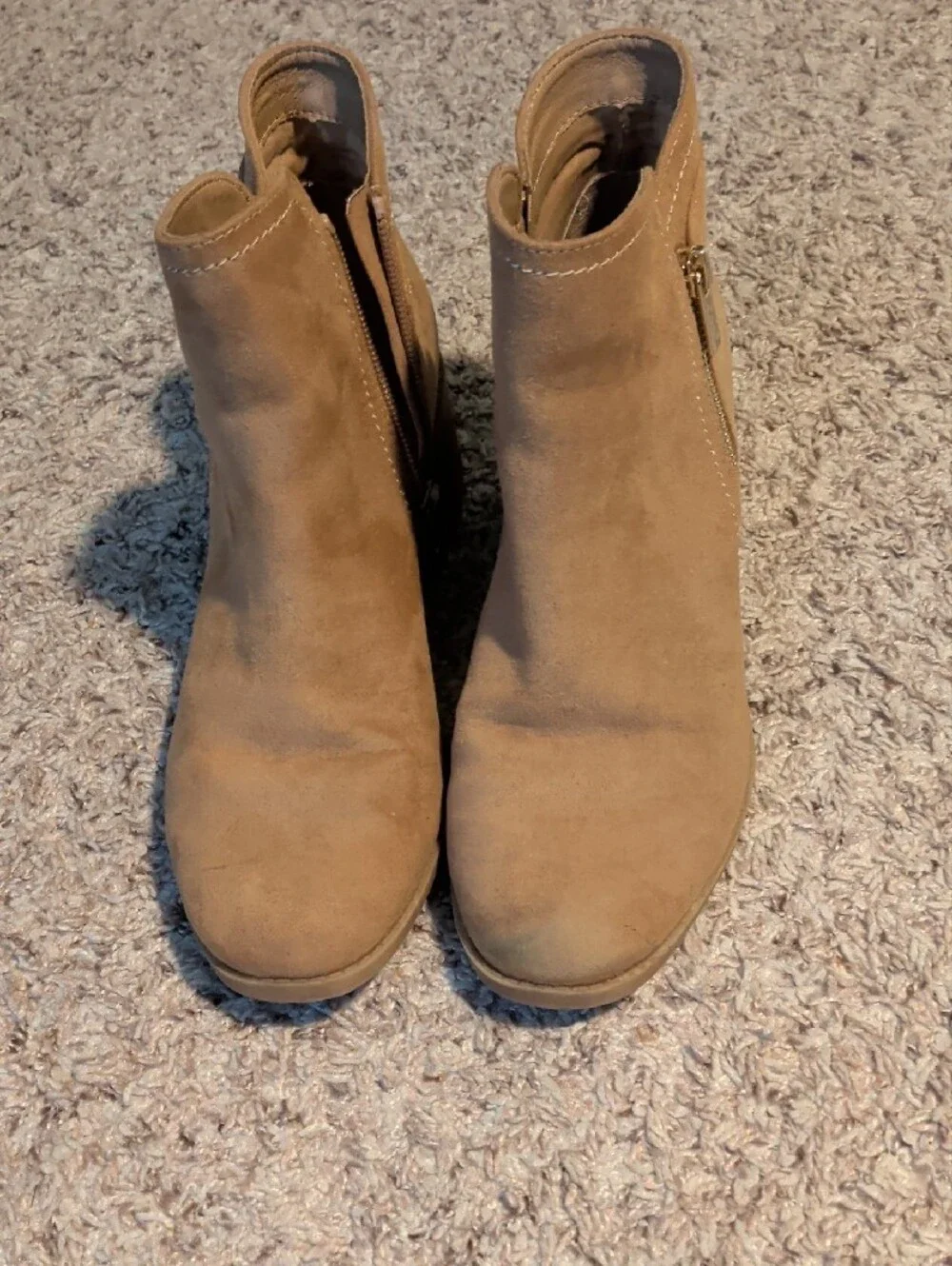 LC Lauren Conrad suede ankle