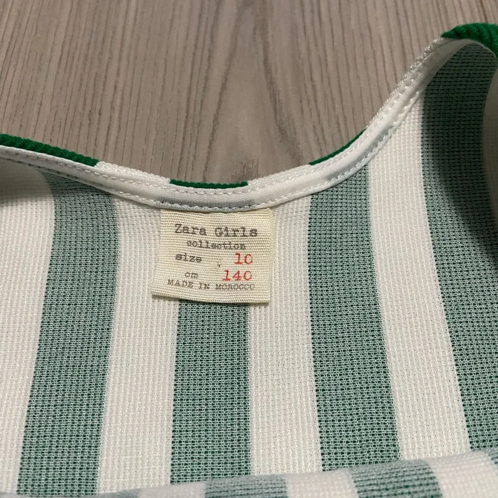 Zara Girls Striped Dress Size 10