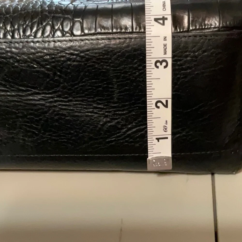 Vintage Brighton Bree Black Leather Bag