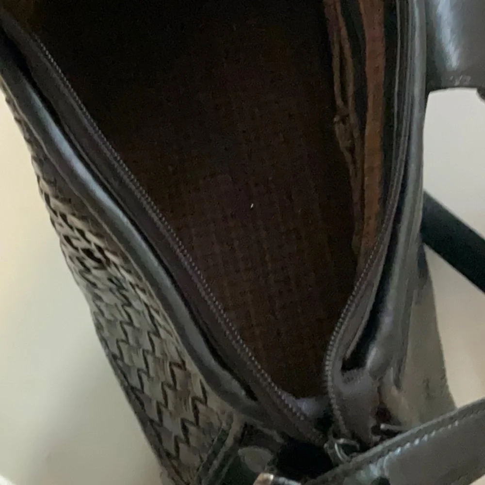 Vintage Brighton Bree Black Leather Bag