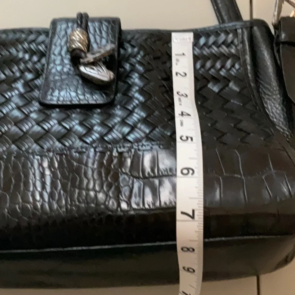 Vintage Brighton Bree Black Leather Bag
