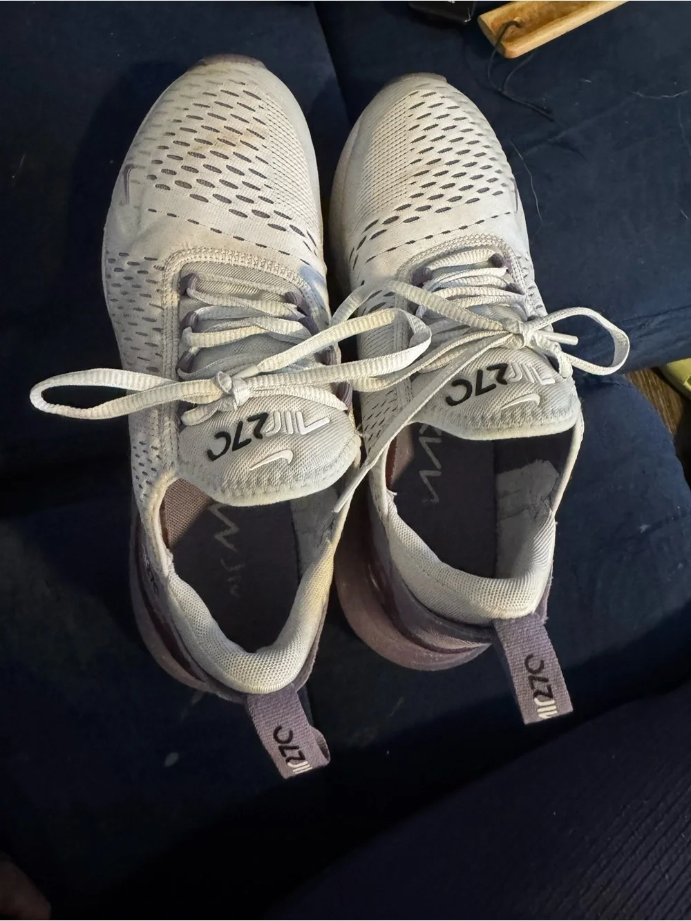 Nike Air Max 270 Pure Platinum White Lilac Bloom