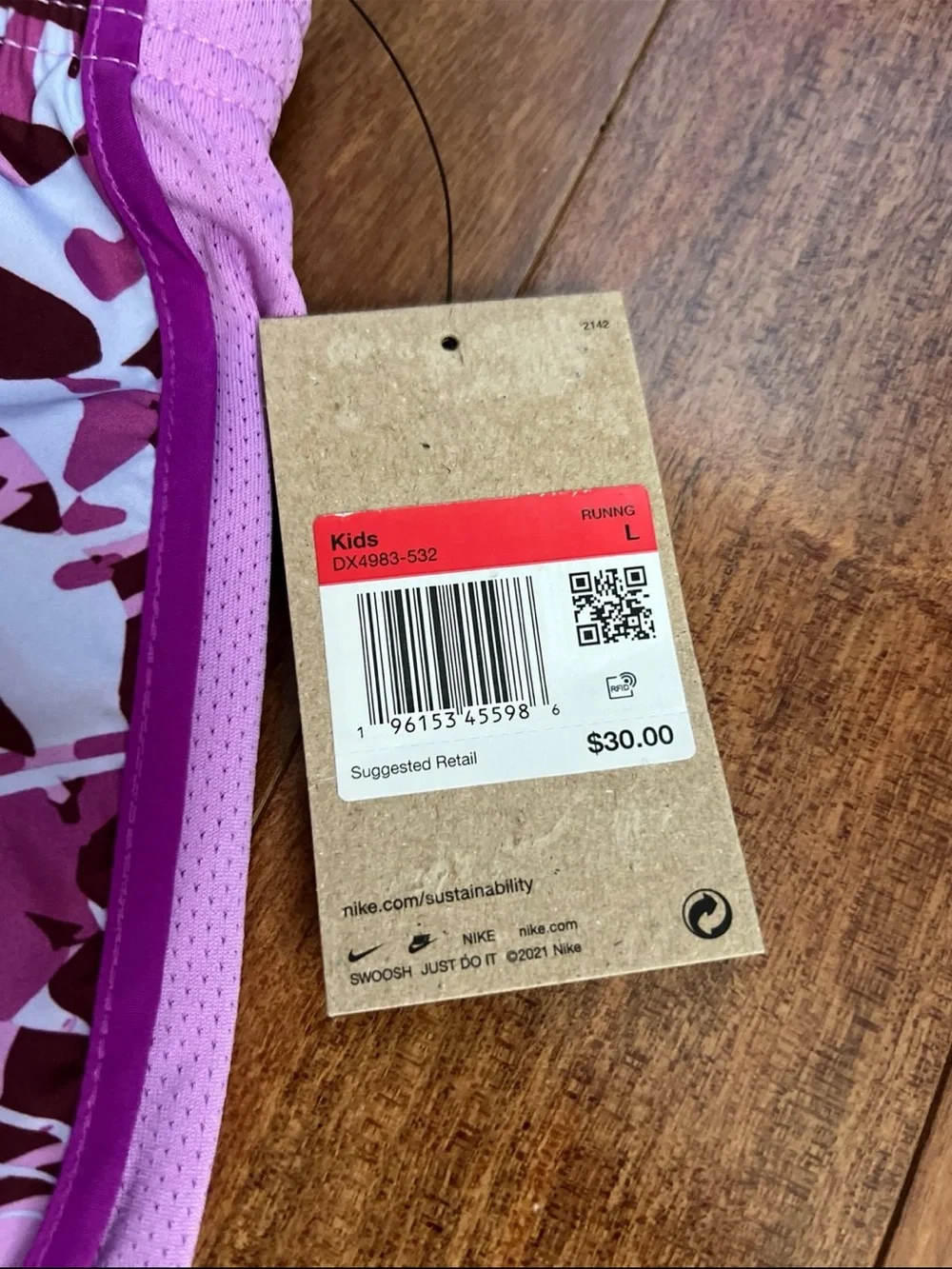 Nike girls shorts