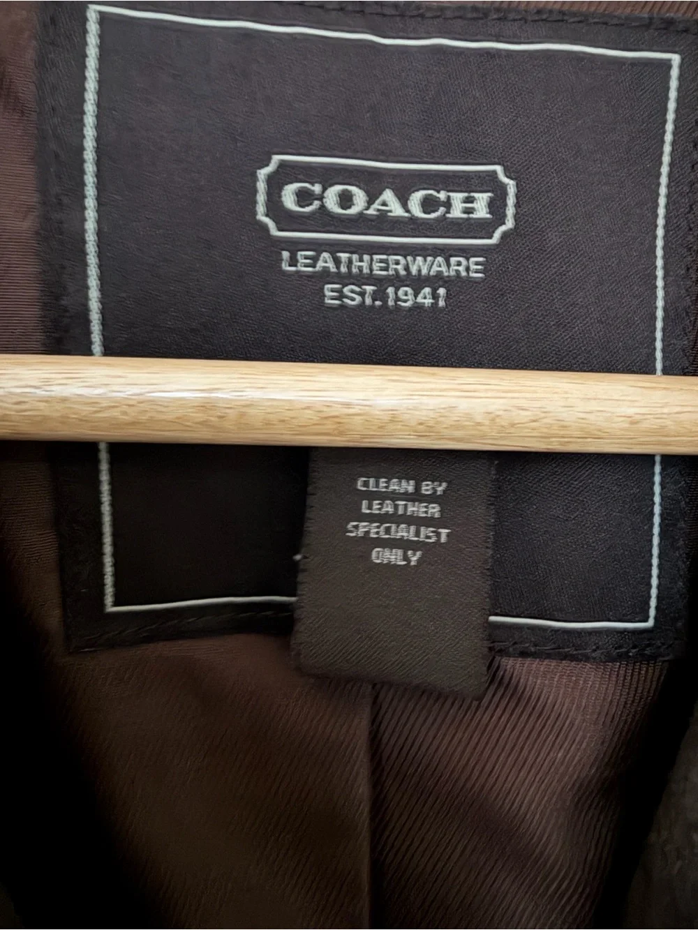 Coach classic suede