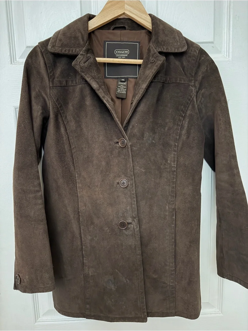 Coach classic suede
