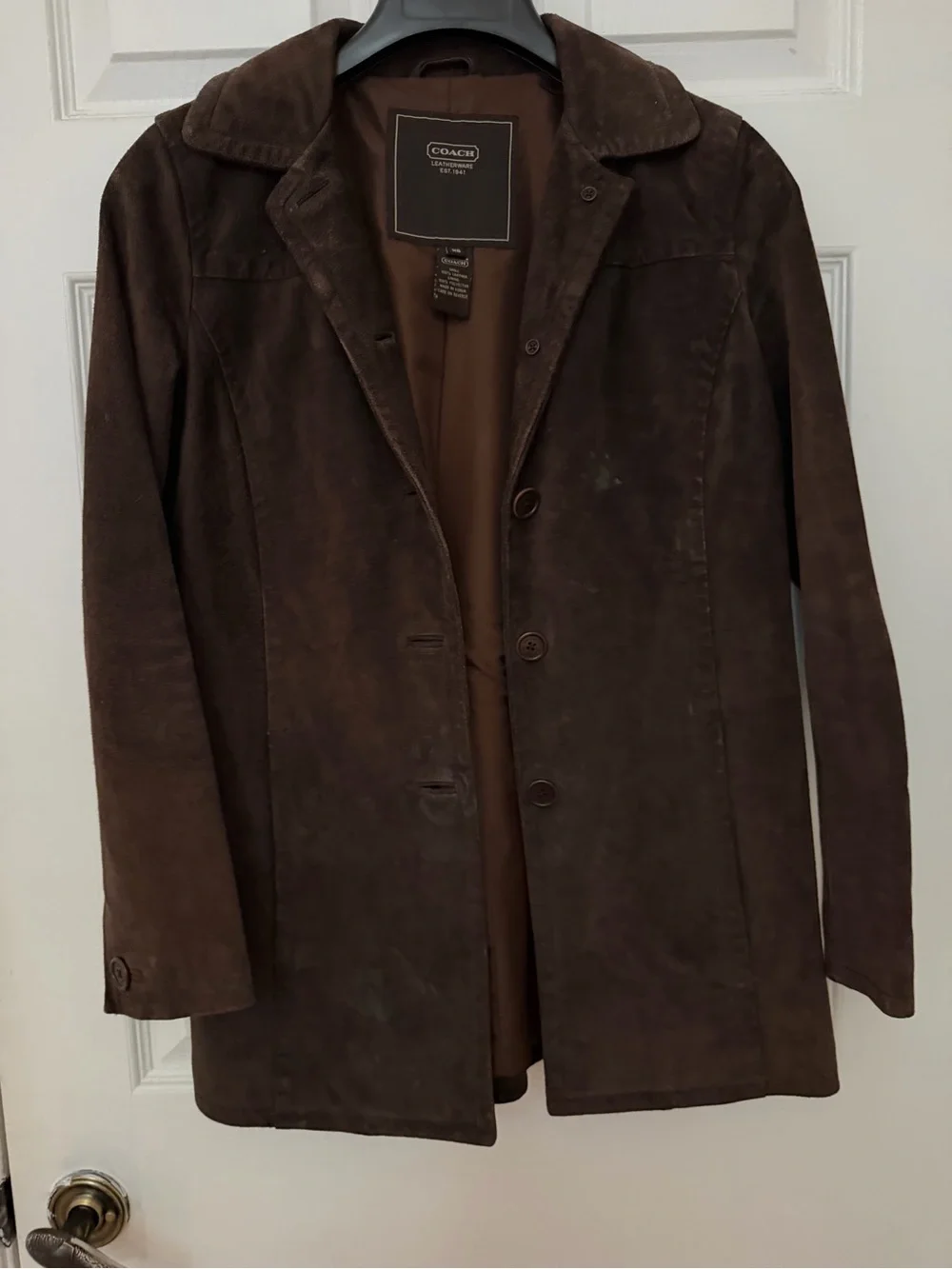 Coach classic suede