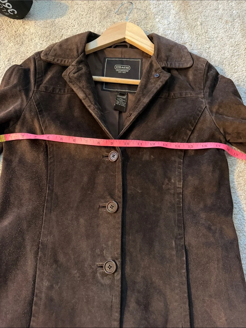 Coach classic suede