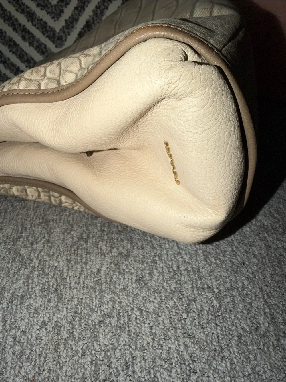 Coach croc embossed
