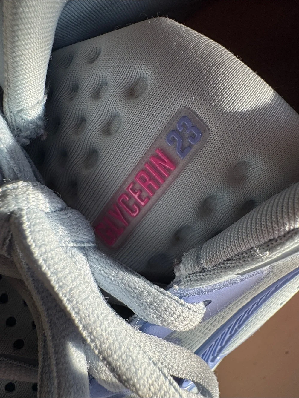 Brooks Women's Pale Blue Running Shoes with Lilac Details