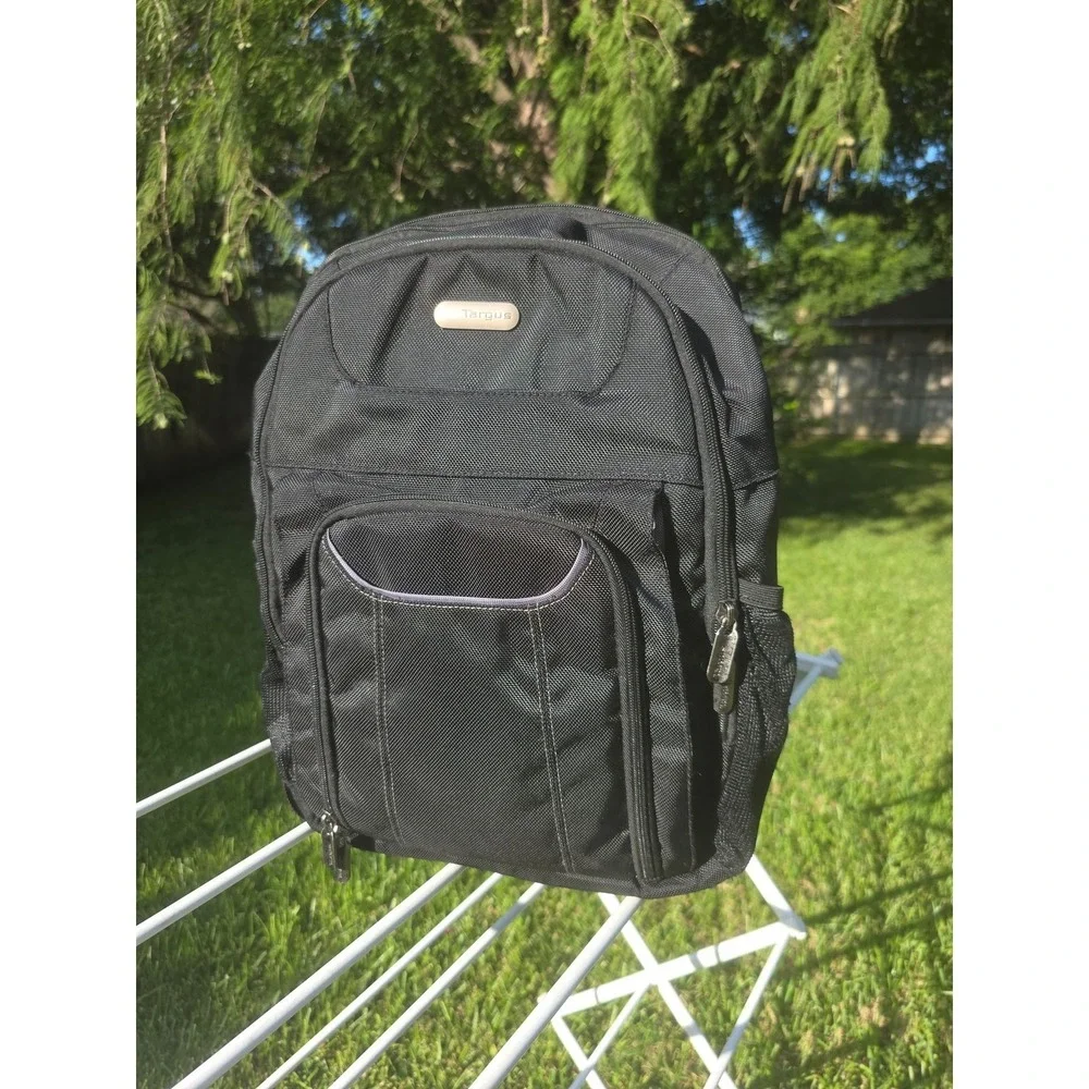 Targus Corporate Traveler Laptop Backpack Black Business Travel Bag