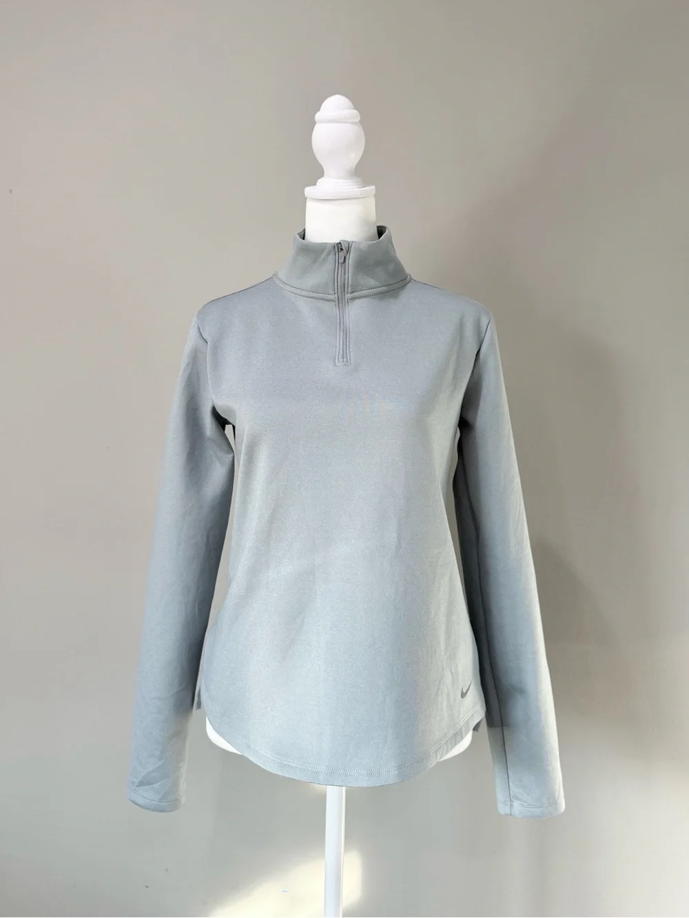 Nike Therma-Fit One Grey Quarter Neck Sweater
