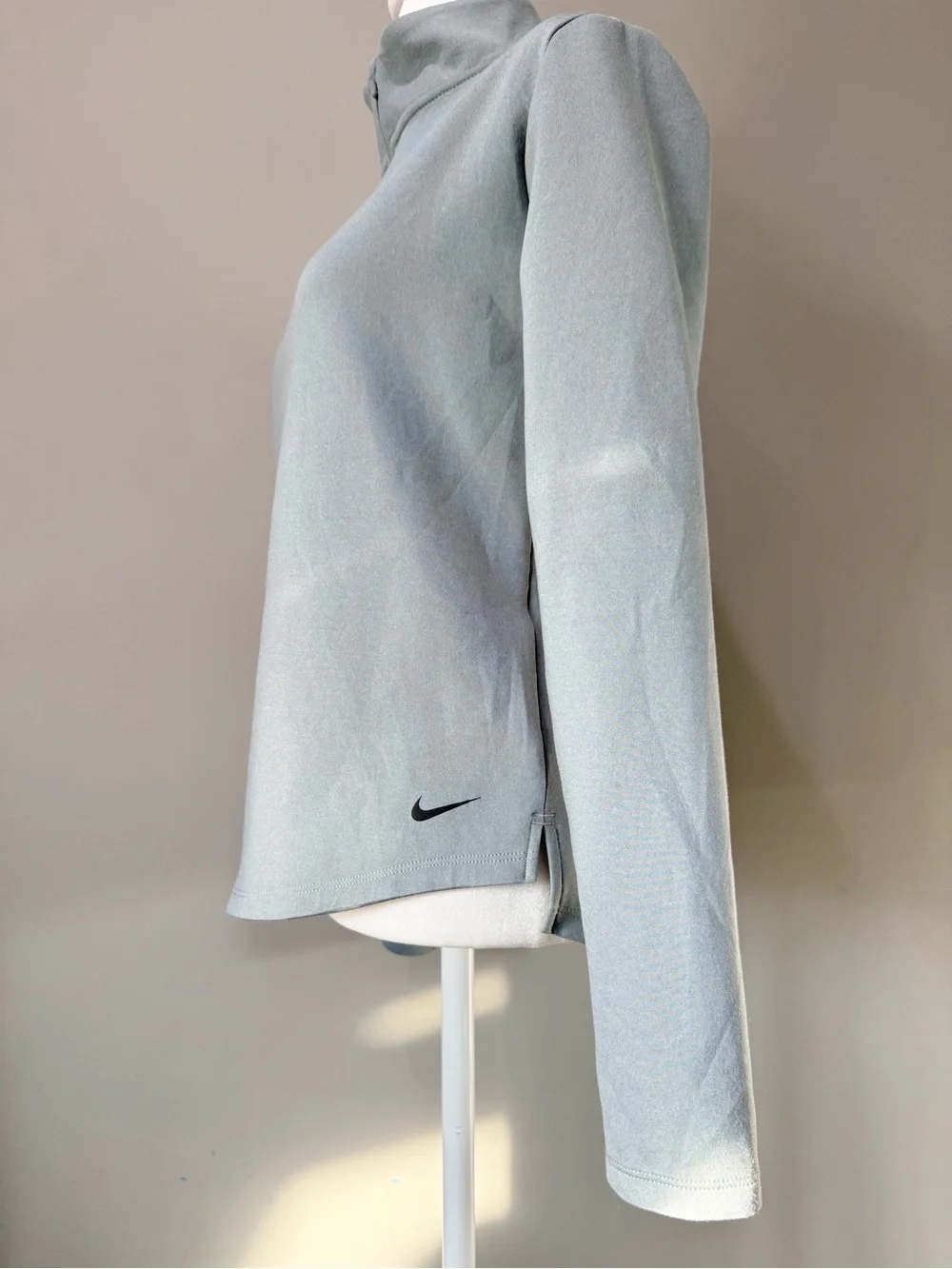 Nike Therma-Fit One Grey Quarter Neck Sweater