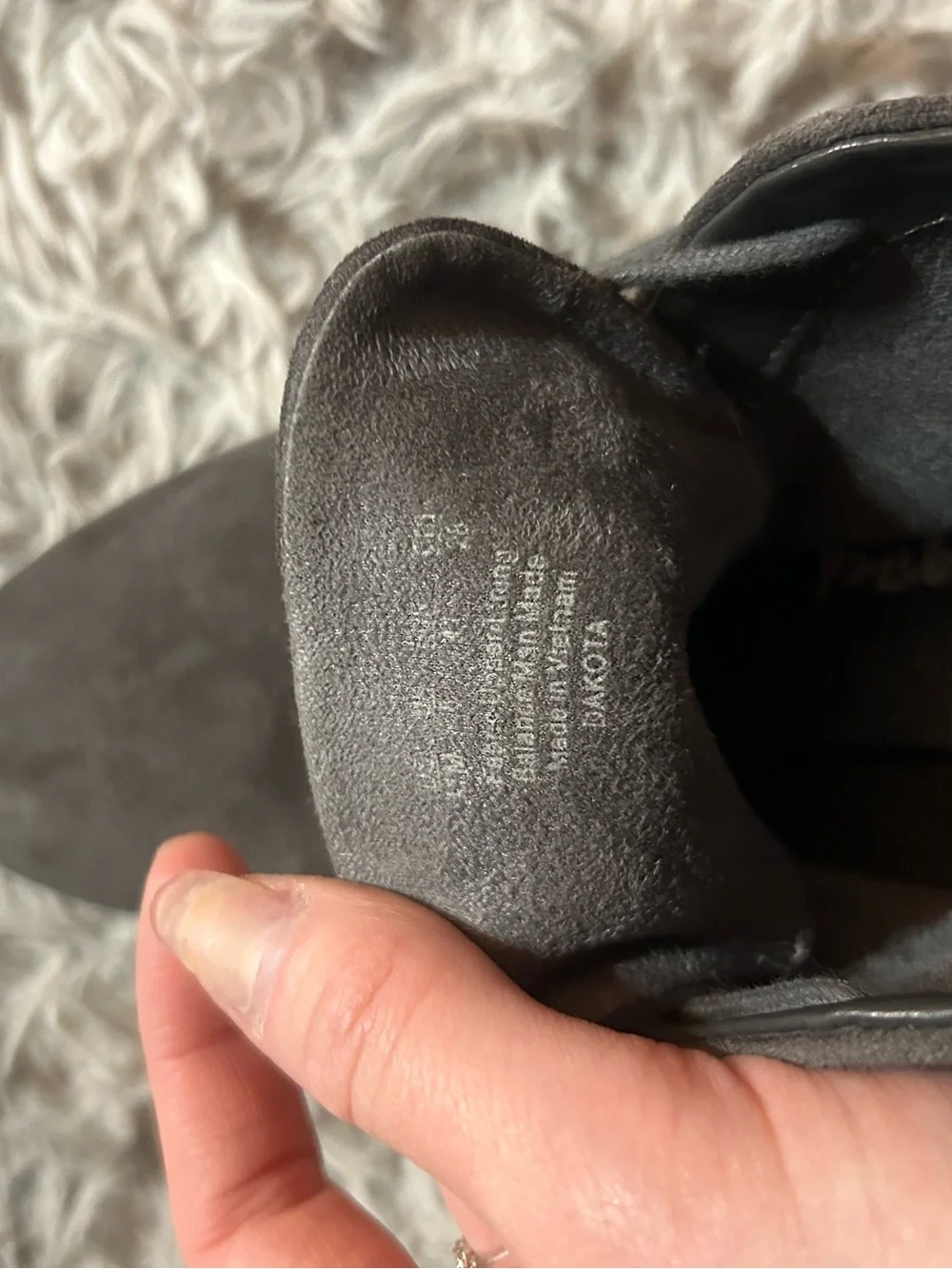 Dr. Scholls suede ankle