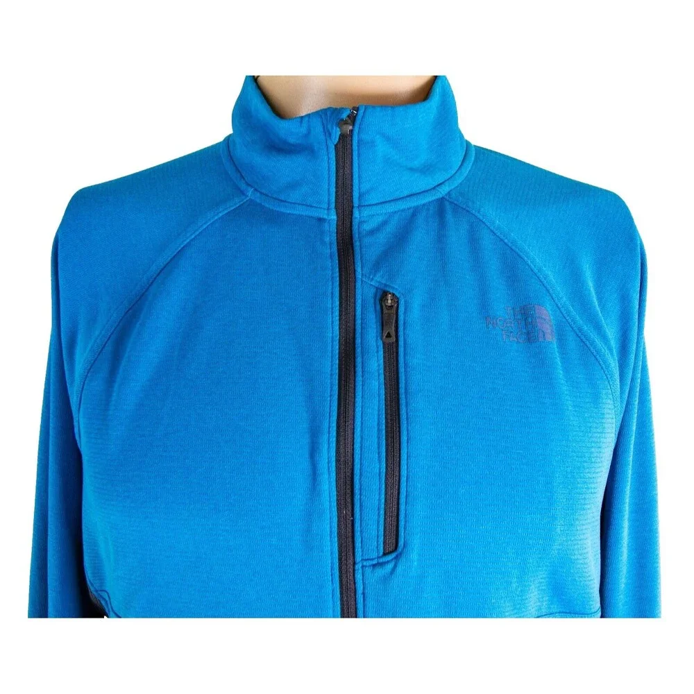 The North Face Blue Performance Top Long Sleeve Mens Size M