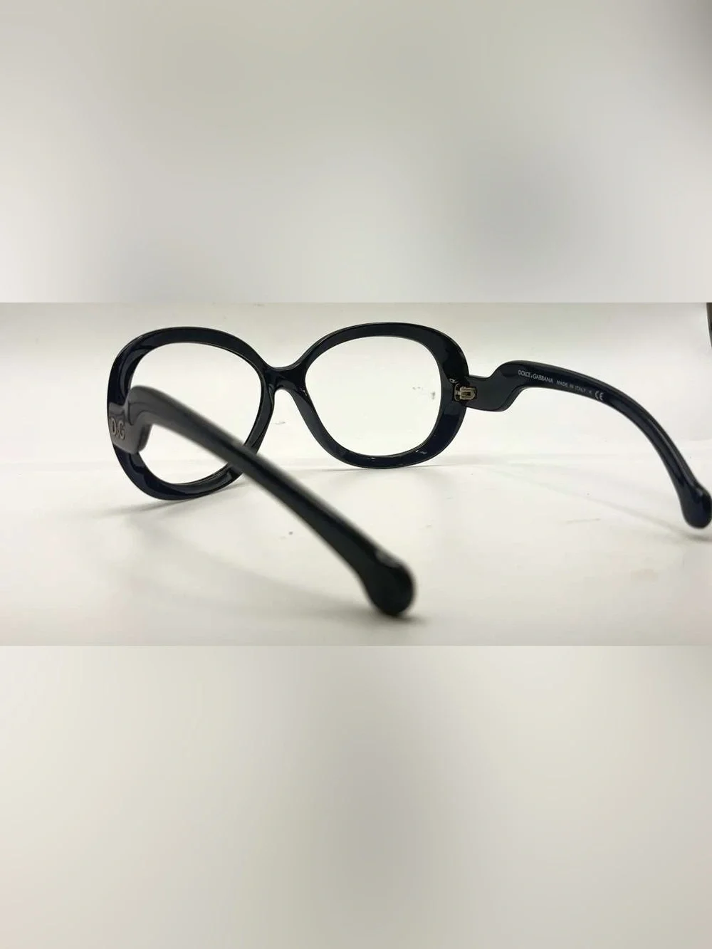 Dolce & Gabbana DD8063 Black Oval Sunglasses Frames Only