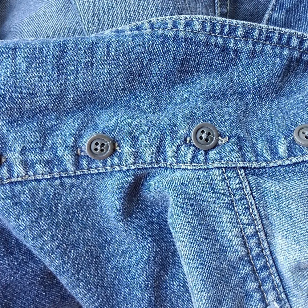 Free People Hooded Denim Jacket XS
