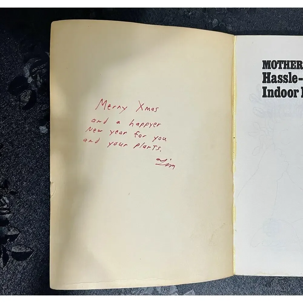 Mother Earth's Hassle-Free Indoor Plant Book Lynn Rapp 1973