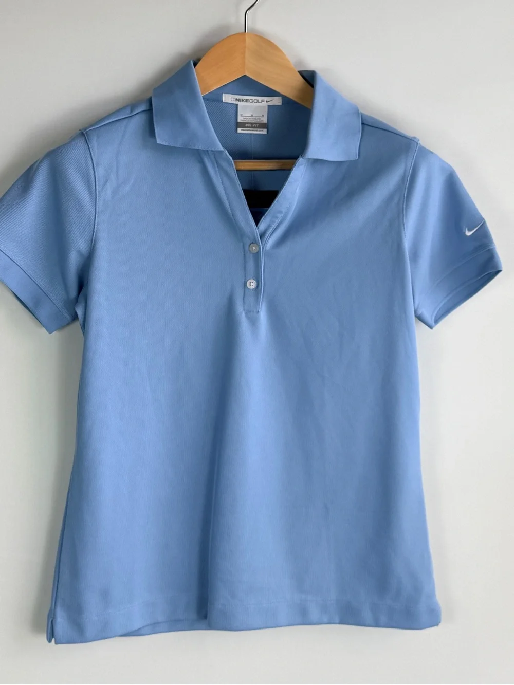 Nike Golf Dri-FIT Blue Polo Shirt Medium NWT Women’s