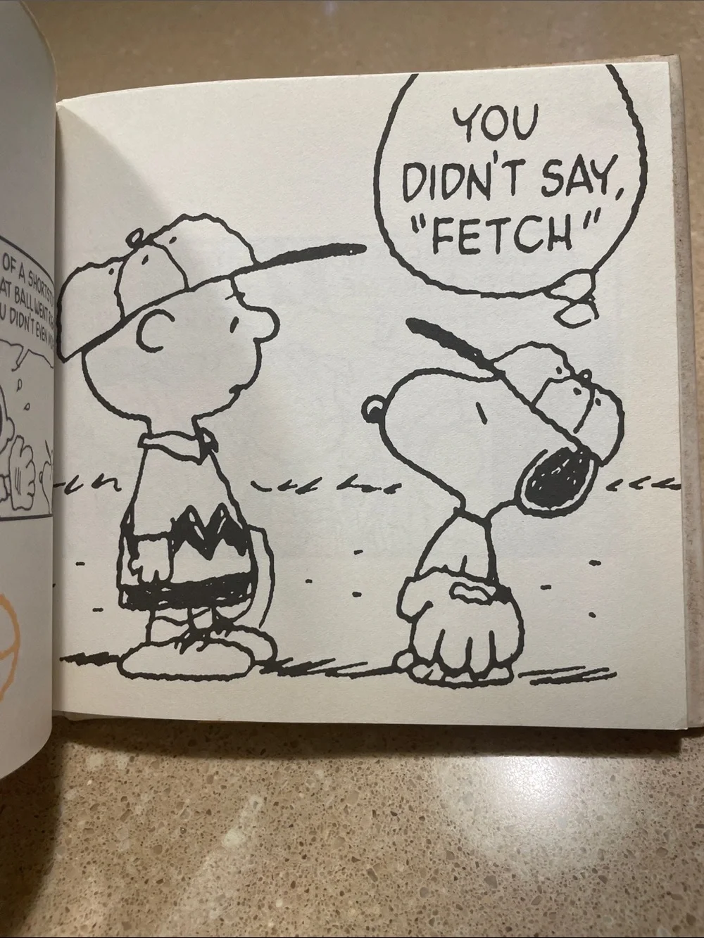 Peanuts hardcover featuring