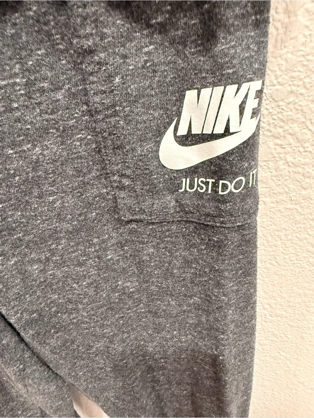 Nike Charcoal Gray Sleeveless Jumpsuit with Drawstring