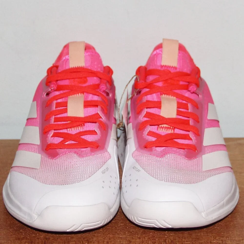 Adidas Adizero Ubersonic 5 Tennis Shoes Womens 7 9 Lucid Pink Pickleball