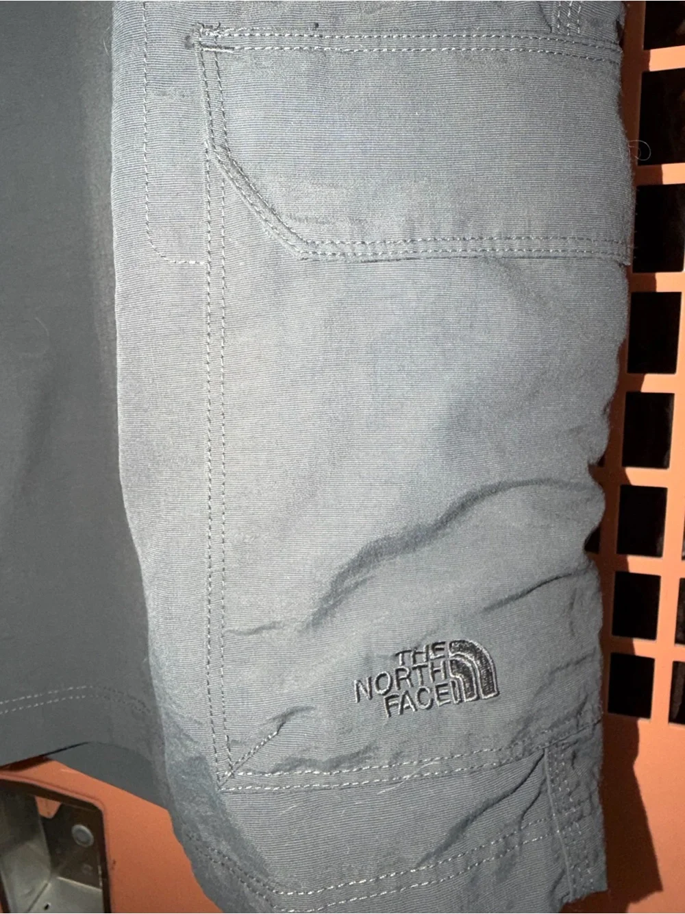 Men’s The North Face dark gray shorts. Size 38. Excellent pre-owned condition