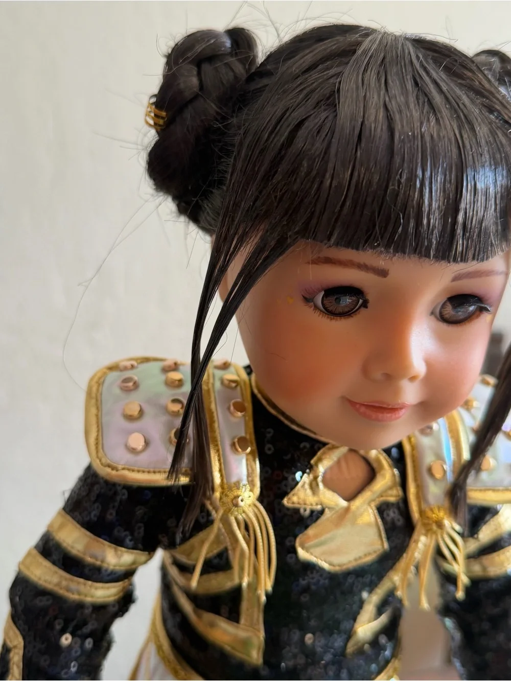 American girl doll as Zoey Kpop Demon Hunter