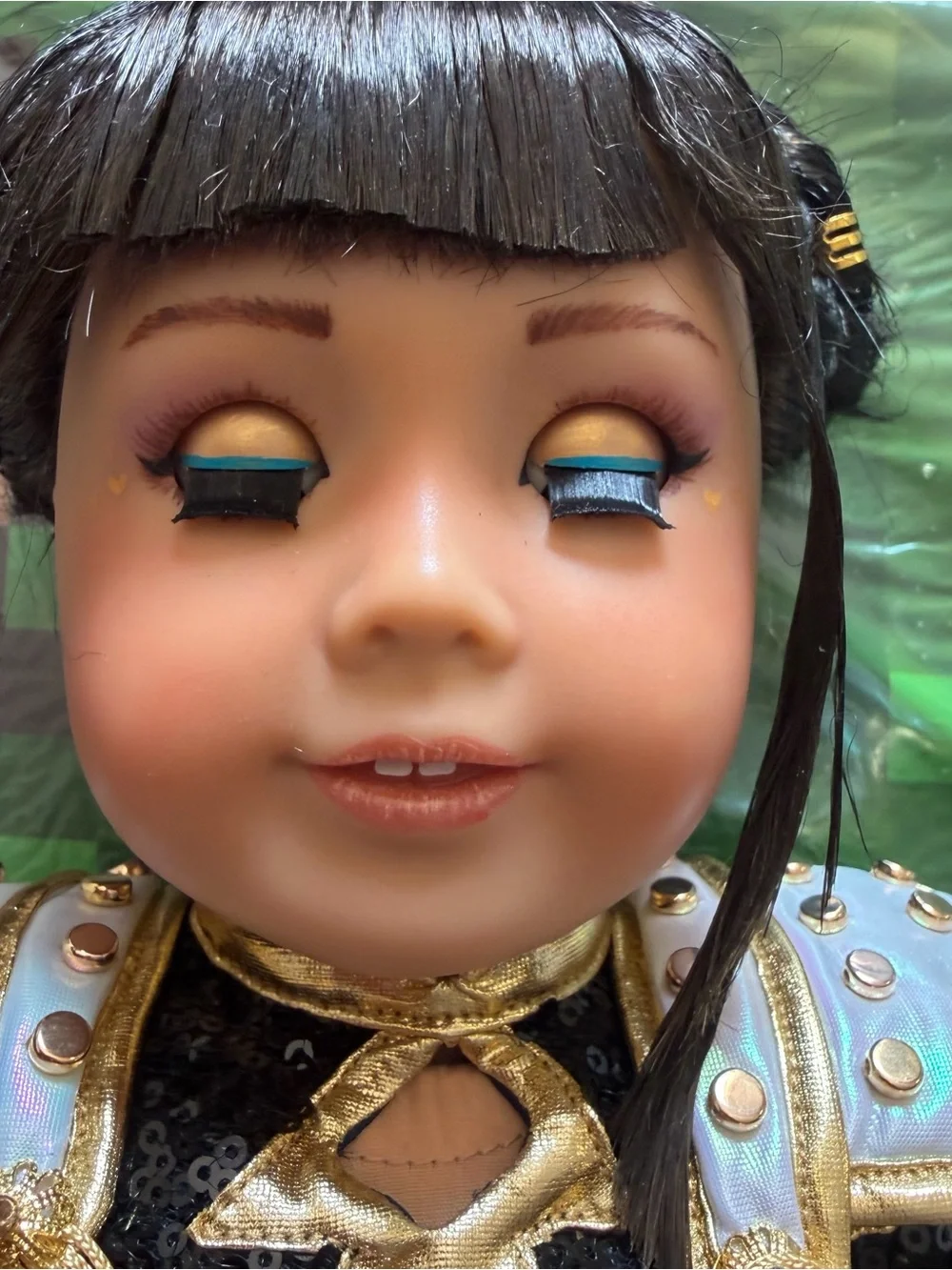 American girl doll as Zoey Kpop Demon Hunter
