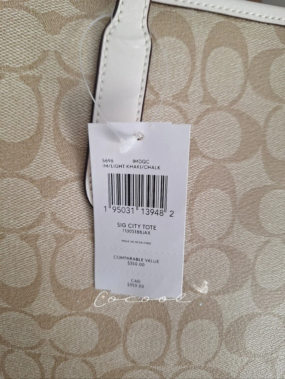 Coach 100% authentic