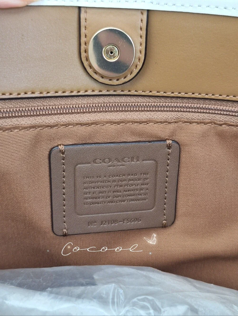 Coach 100% authentic