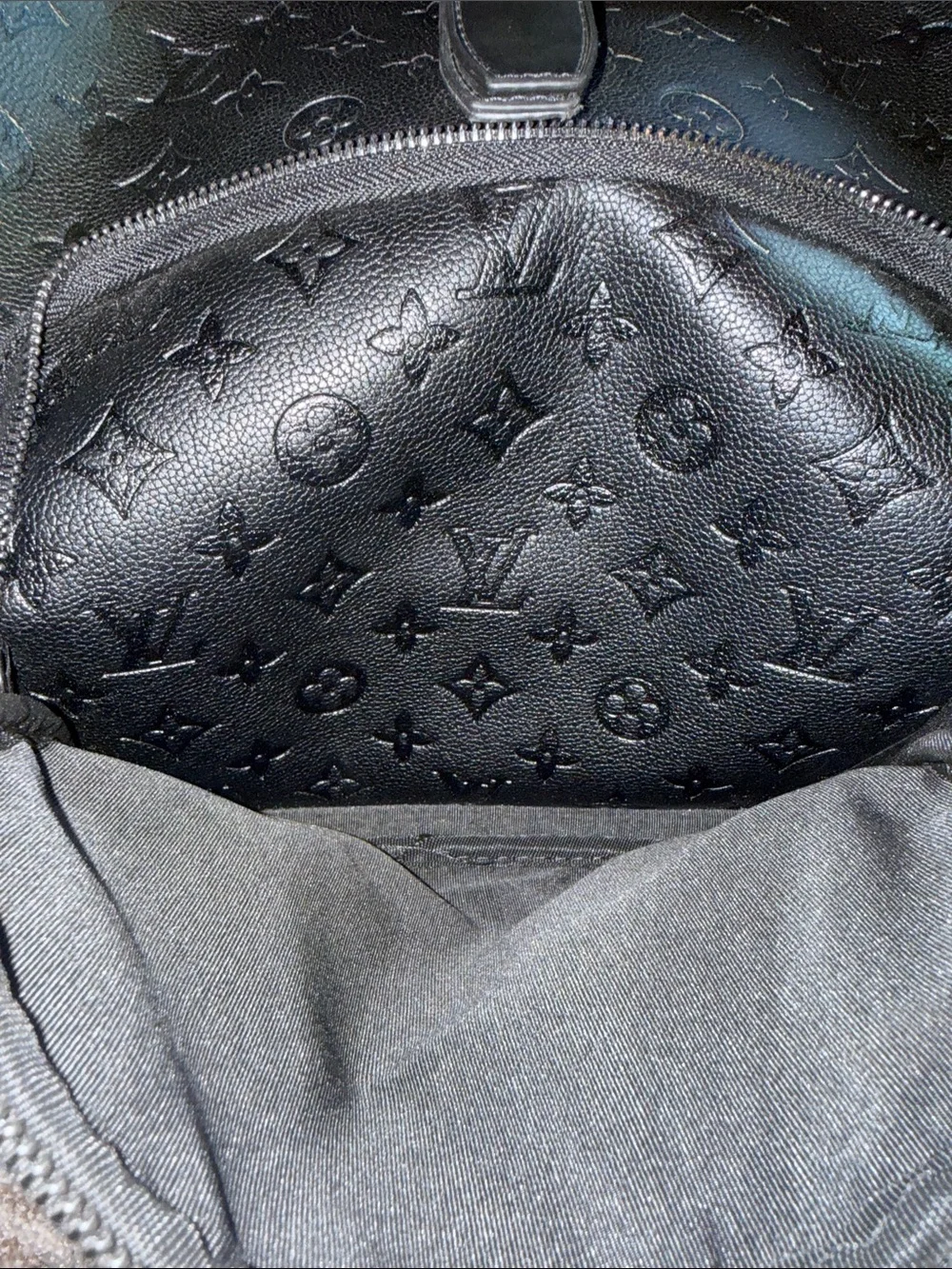 Louis Vuitton backpack silhouette