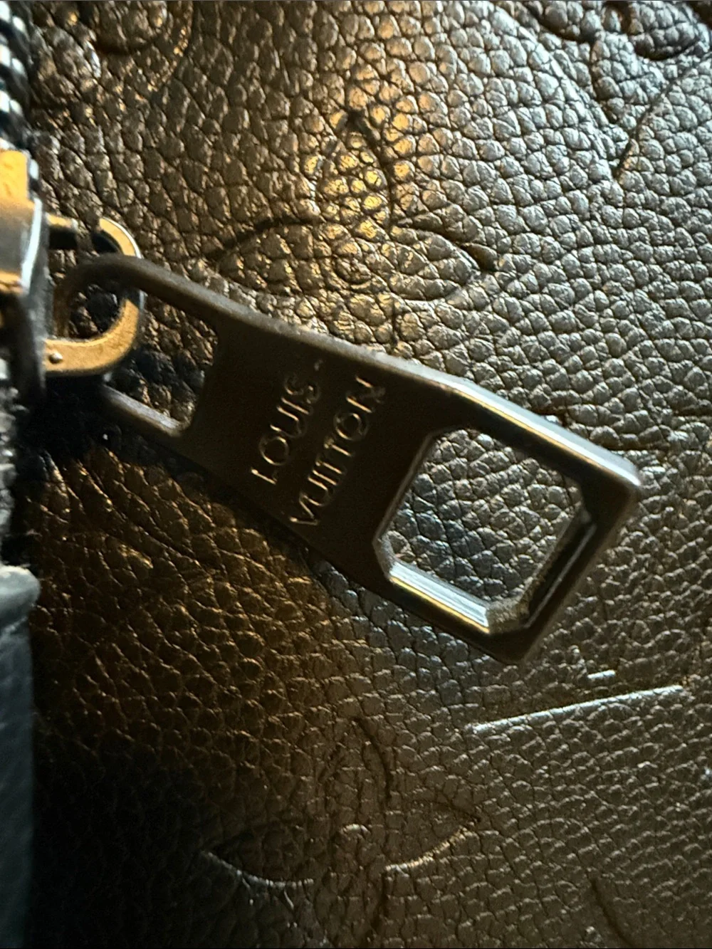 Louis Vuitton elegant embossed