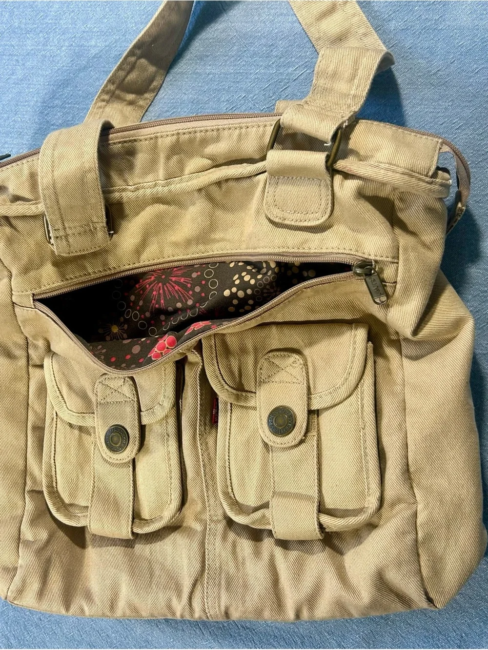 Vintage Levi Canvas Tote Bag